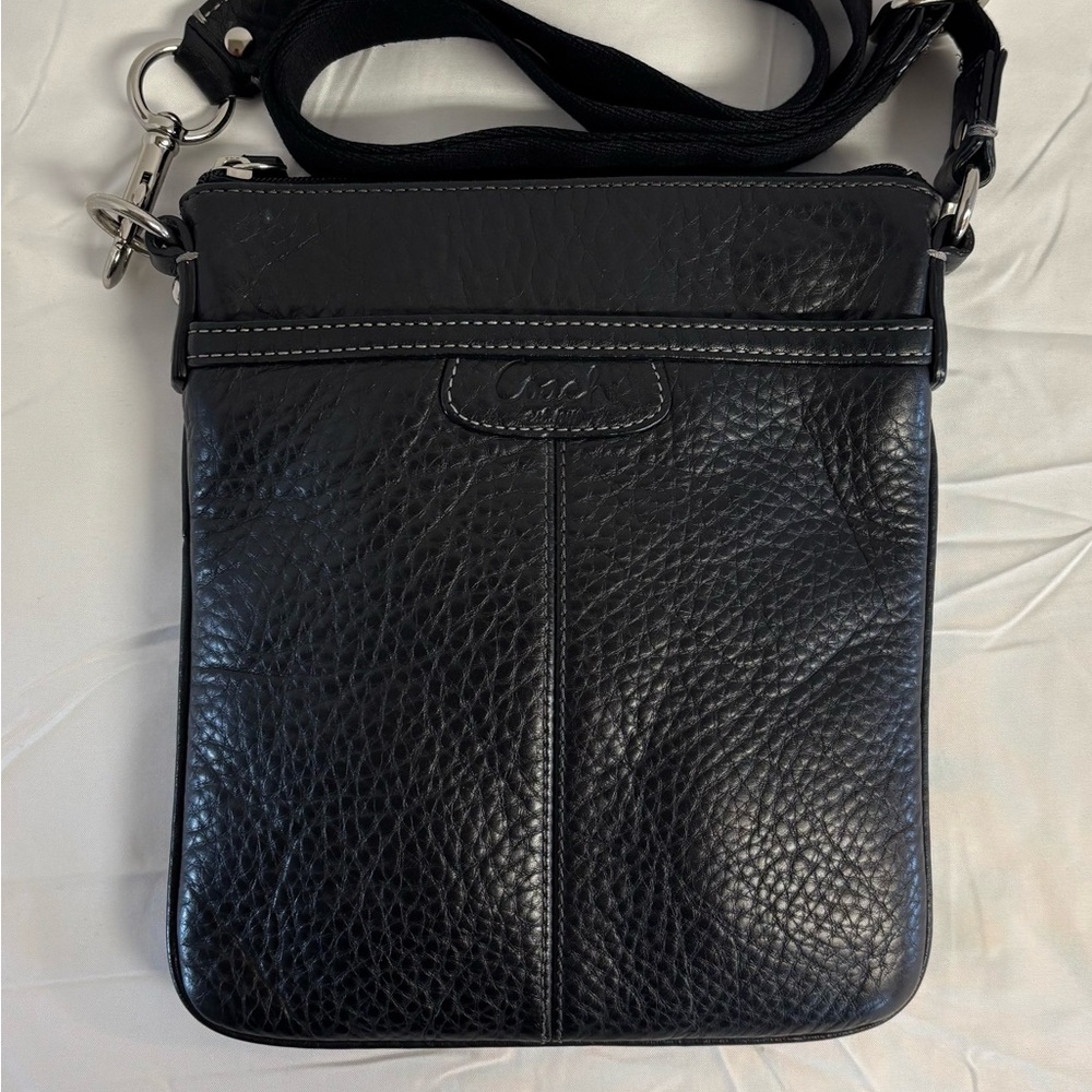 Coach Penelope Pebbled Leather Crossbody Swingpack